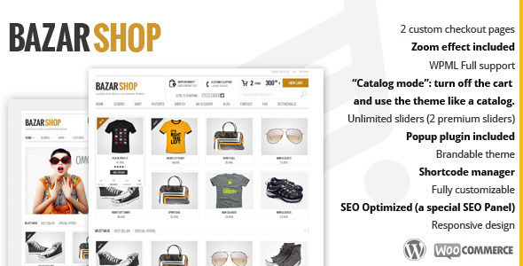 Bazar Shop - Multi-Purpose e-Commerce Theme v3.21.0 - Authentic WP