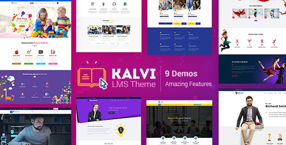 Kalvi - LMS Education WordPress Theme v2.8 - Authentic WP