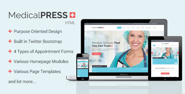 MedicalPress - Health and Medical WordPress Theme v3.5.0 - Authentic WP