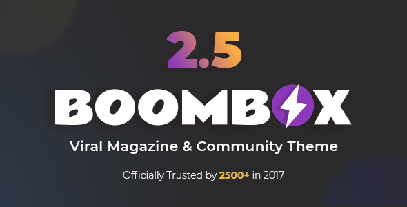 BoomBox - Viral Magazines WordPress Themes v2.9.2 - Authentic WP