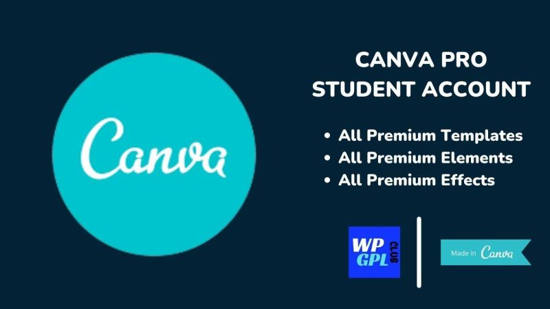 Canva Pro - Student Account (1 Month) - Authentic WP
