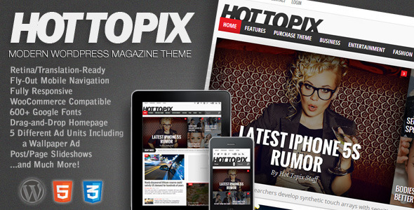 Hot Topix - Modern WordPress Magazine Theme v3.3.1 - Authentic WP