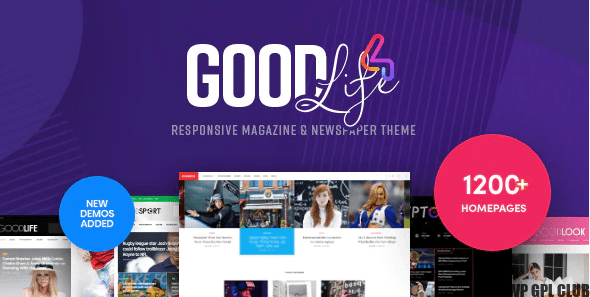 GoodLife v.4.2.0 – Magazine & Newspaper WordPress Theme - Authentic WP