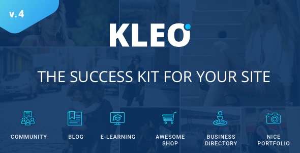 KLEO - Pro Community Focused, Multi-Purpose BuddyPress WordPress Theme v5.3.0 - Authentic WP