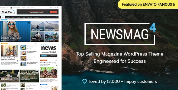 Newsmag - News Magazine Newspaper  v5.4.3 - Authentic WP