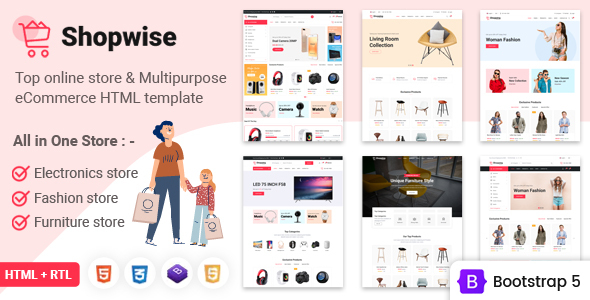 Shopwise v1.31 - Laravel Ecommerce System - Authentic WP