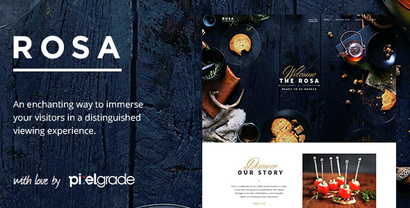 ROSA - An Exquisite Restaurant WordPress Theme v2.9.0 - Authentic WP