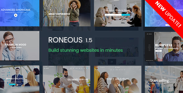 Roneous - Creative Multi-Purpose WordPress Theme V2.0.8 - Authentic WP