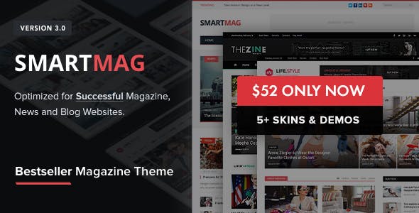 SmartMag - Responsive & Retina WordPress Magazine v10.1.0 - Authentic WP