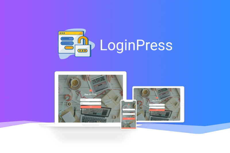 LoginPress Pro - All Addons Pack (Genuine License) | 1 Site | Lifetime - Authentic WP