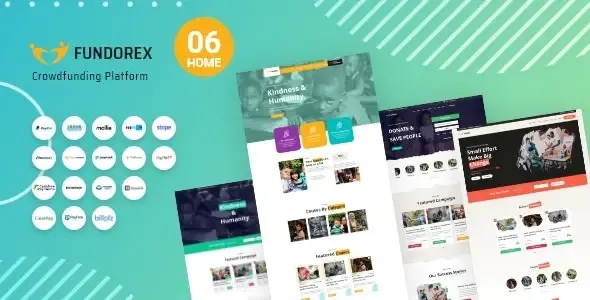 Fundorex v1.2.8 - Crowdfunding Platform - Authentic WP