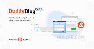 BuddyBlog Pro - Front end publishing solution for BuddyPress and BuddyBoss v1.4.3 - Authentic WP