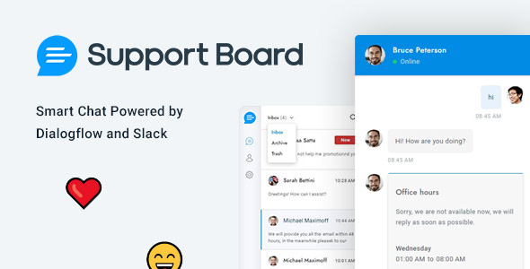 Support Board - Chat WordPress Plugin - Chat & Support v3.7.0 - Authentic WP