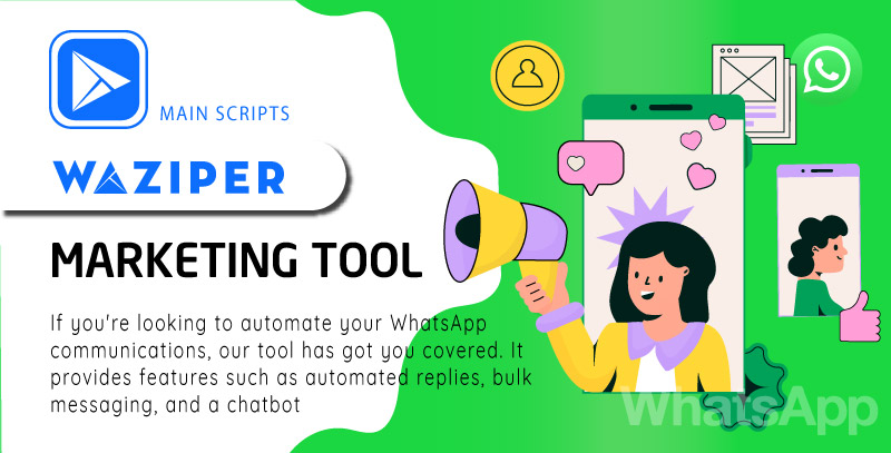 Waziper 5.0.7 - Whatsapp Marketing Tool - Authentic WP