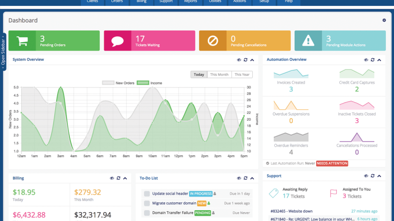 WHMCS v8.7.2 - Web Hosting Billing & Automation Platform - Authentic WP