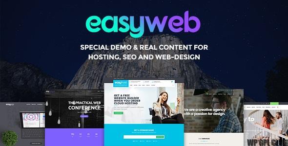 EasyWeb v.2.4.2 – WP Theme For Hosting, SEO and Web-design Agencies