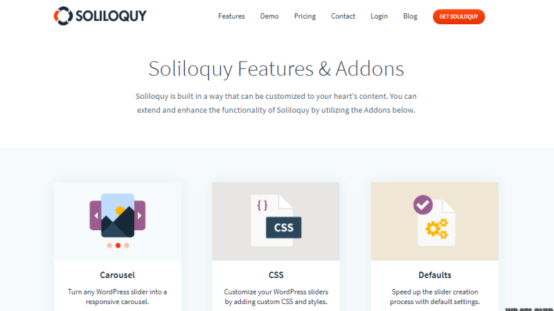 Soliloquy Carousel Addon