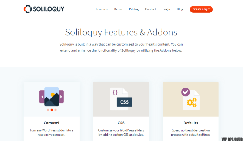 Soliloquy Carousel Addon