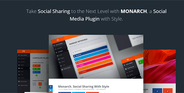 Monarch v1.4.13 - A Better Social Sharing Plugin