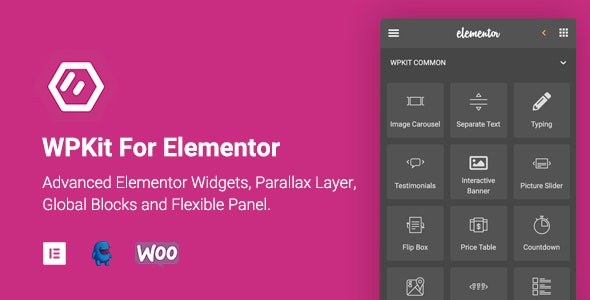 WPKit For Elementor v1.0.8