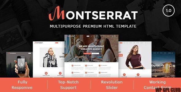 Monsterrat v1.2.1 - Minimal WordPress Portfolio Theme